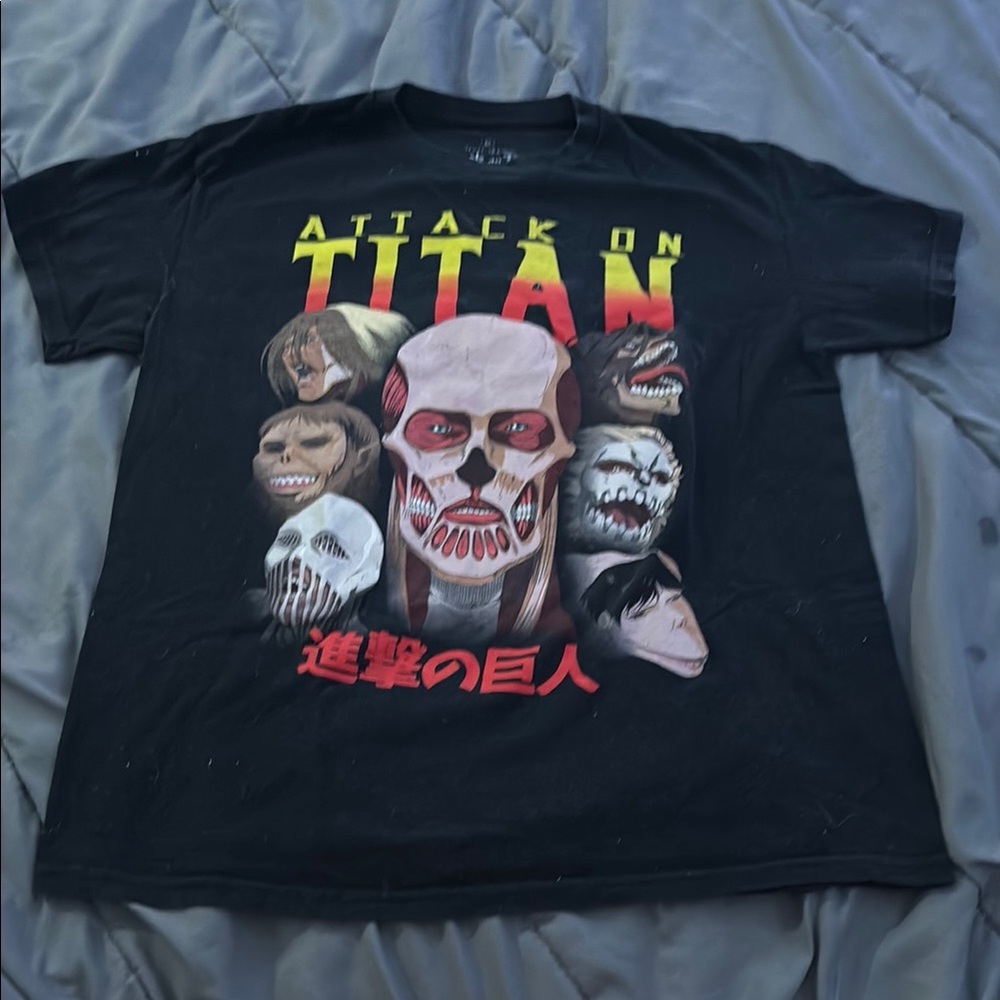 Ripple Junction Black Attack on Titan Tee